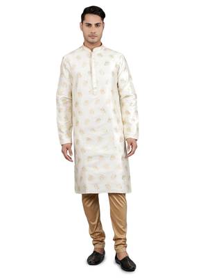  woven design ethnic trendy kurta set 1