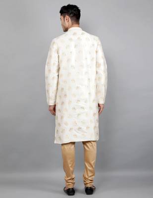  woven design ethnic trendy kurta set 2