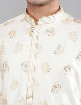  woven design ethnic trendy kurta set 4