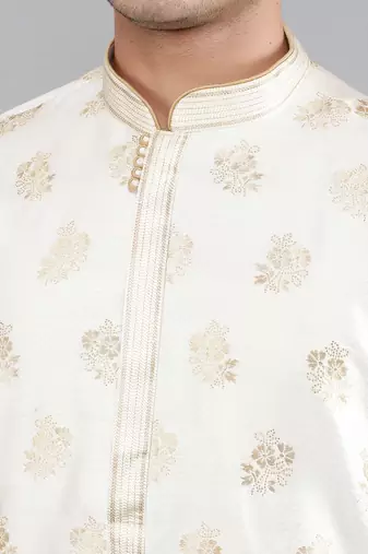  woven design ethnic trendy kurta set
