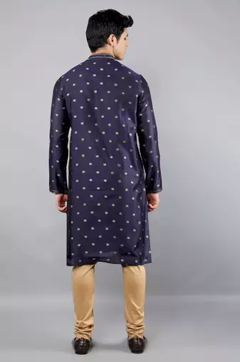  woven design ethnic trendy kurta set