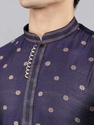  woven design ethnic trendy kurta set 4