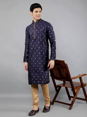  woven design ethnic trendy kurta set 5