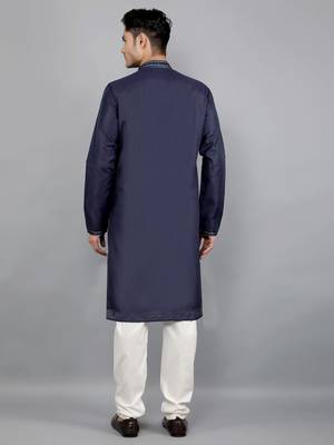  embroidered sequinned kurta set 2