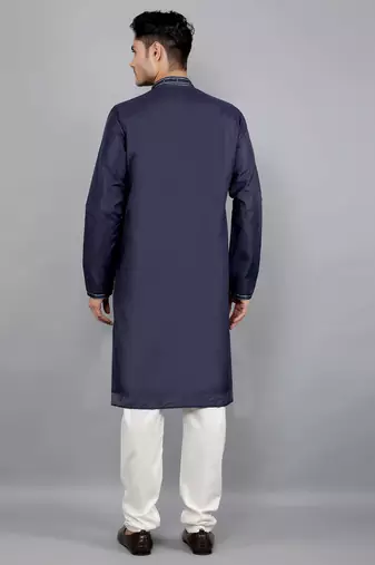  embroidered sequinned kurta set