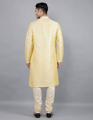  shiny thread sequinned  self design kurta set 2
