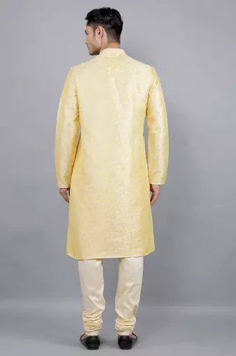  shiny thread sequinned  self design kurta set
