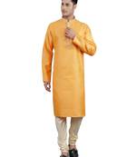 Manish creations shiny thread sequinned  self design kurta set