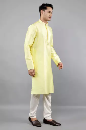  shiny thread sequinned  self design kurta set