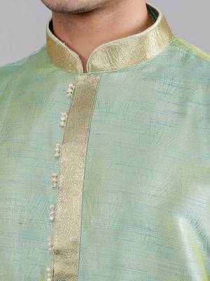  shiny thread sequinned  self design kurta set 4