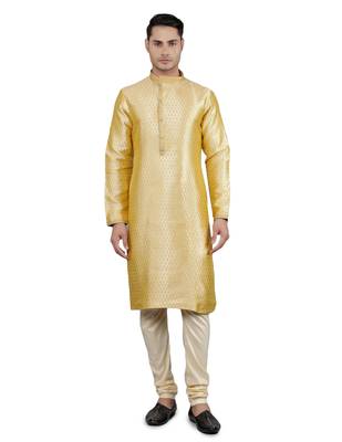  shiny thread sequinned  self design kurta set 1