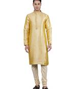 shiny thread sequinned  self design kurta set