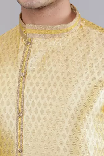  shiny thread sequinned  self design kurta set
