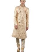 Manish creations embroidered sherwani set