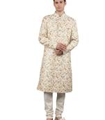 Manish creations embroidered sherwani set