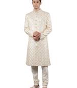 Manish creations embroidered sherwani set
