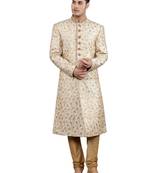 Manish creations embroidered sherwani set