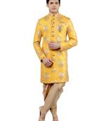 Manish creations brocade sherwani set