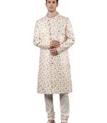Manish creations embroidered sherwani set