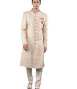 Manish creations embroidered sherwani set