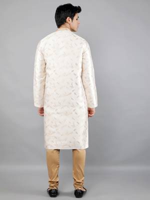  woven design ethnic trendy kurta set 2