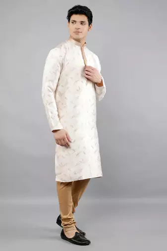  woven design ethnic trendy kurta set