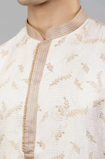  woven design ethnic trendy kurta set