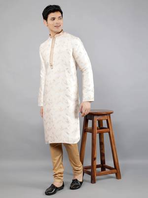  woven design ethnic trendy kurta set 5