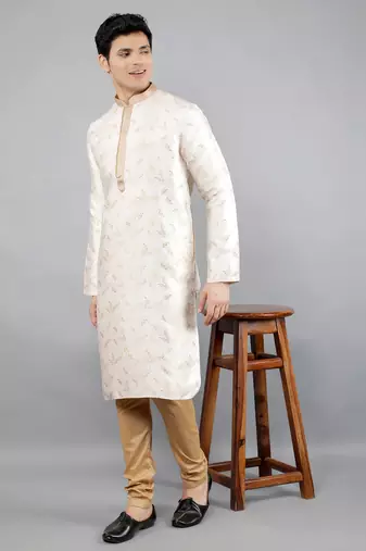  woven design ethnic trendy kurta set