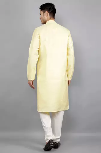  shiny thread sequinned  self design kurta set