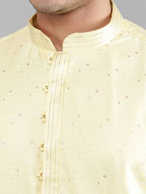  shiny thread sequinned  self design kurta set 4
