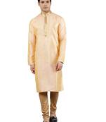 shiny thread sequinned  self design kurta set