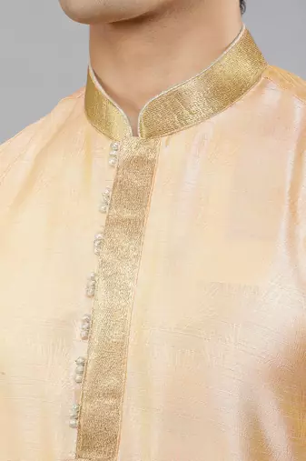  shiny thread sequinned  self design kurta set