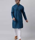 Green mirror  embroidered kurta  pyjama set