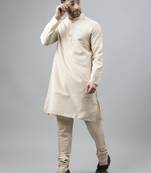 Pink fancy jacquard match  kurta churidar set