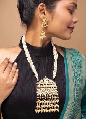 Kundan Long Necklace Set 5