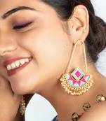 Blush glow chandbaali