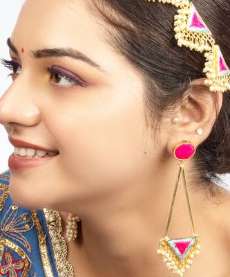 Twilight bloom dangler earrings 1