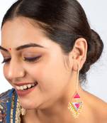 Pastel dew drops earrings