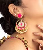 Peachy radiance chandbaali