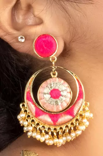 Peachy radiance chandbaali