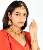 Sunset blush hand harness