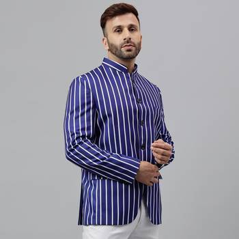 Multicolour lining polyester blazer 4