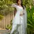 White And Gold Punjabi Salwar Suit