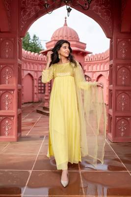 Light yellow nayra kurta    set 2