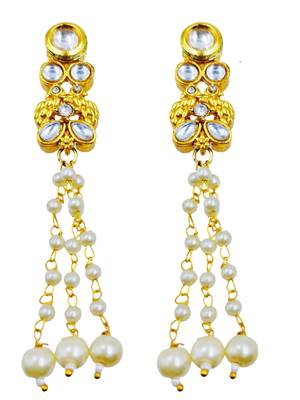 gold plated peacock designer ethnic necklace set for women 4