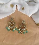 Statement cz diamond earrings