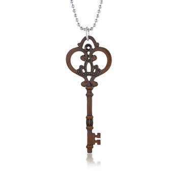 Copper key shaped pendant free size 1