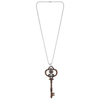 Copper key shaped pendant free size 2