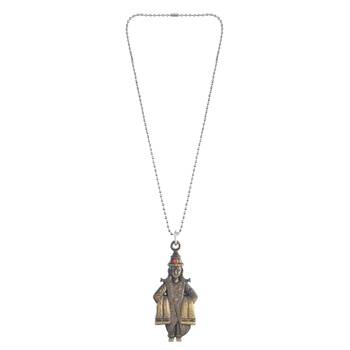 Bronze key shaped pendant free size 2